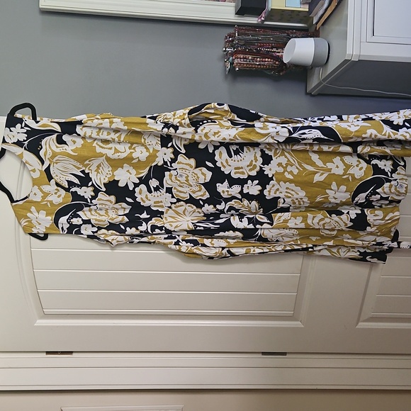 Hobbs London Twitchill Printed Sleeveless Dress Size 14 - Picture 2 of 6